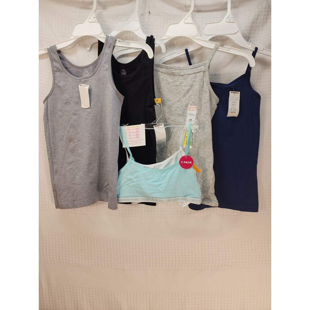 SO Jumping Beans Undershirt Bra Bundle Medium 6x 2 Bras Med
